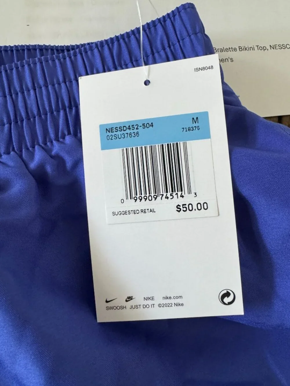 Nike Swim Blue Essential 3